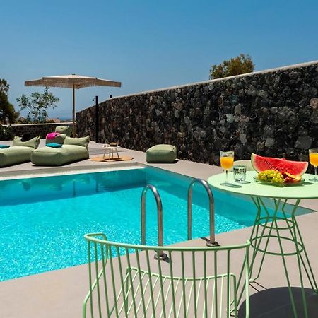 Modern Dome Homes Of Santorini Perissa  Luaran gambar