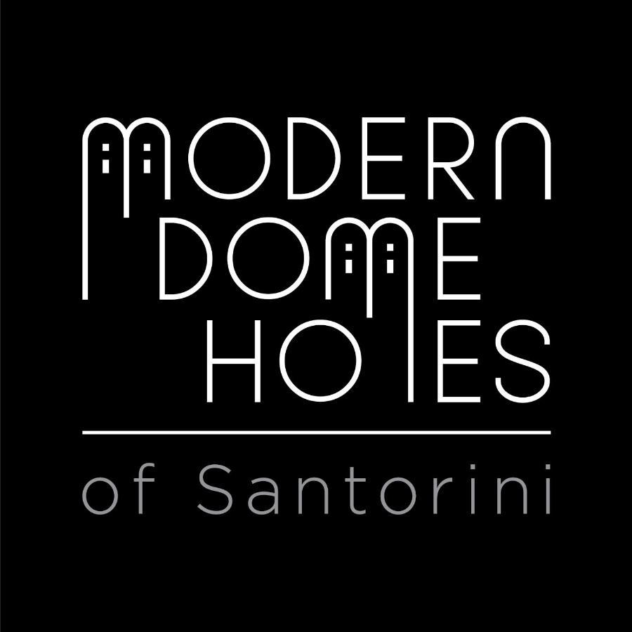 Modern Dome Homes Of Santorini Perissa  Luaran gambar