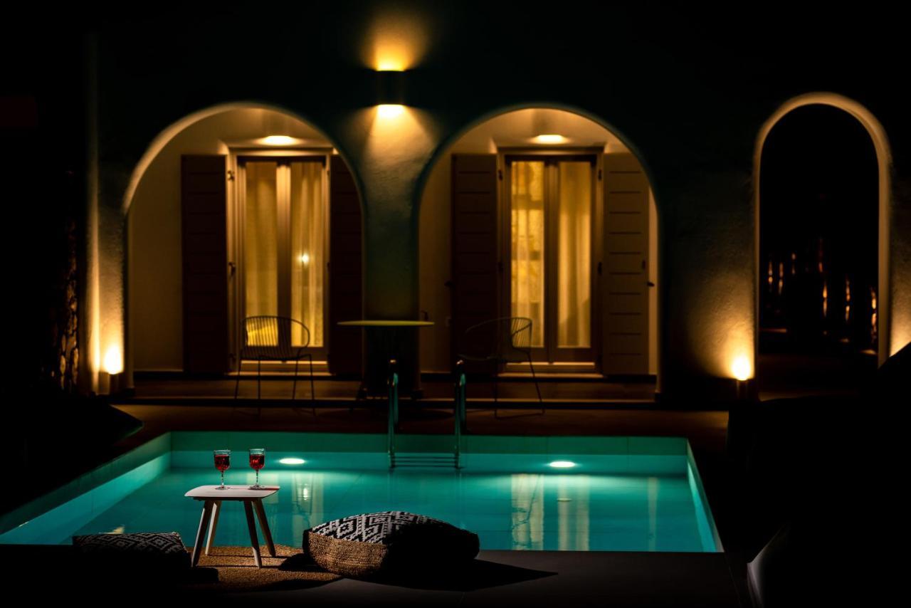 Modern Dome Homes Of Santorini Perissa  Luaran gambar
