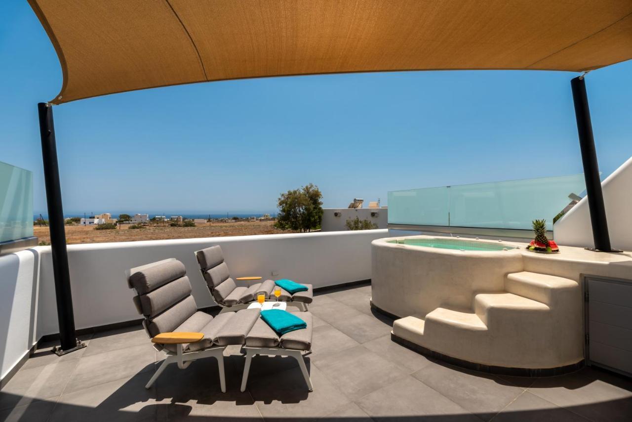 Modern Dome Homes Of Santorini Perissa  Luaran gambar